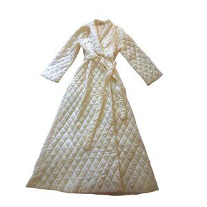 Barbizon VTG quilted Housecoat Brand New